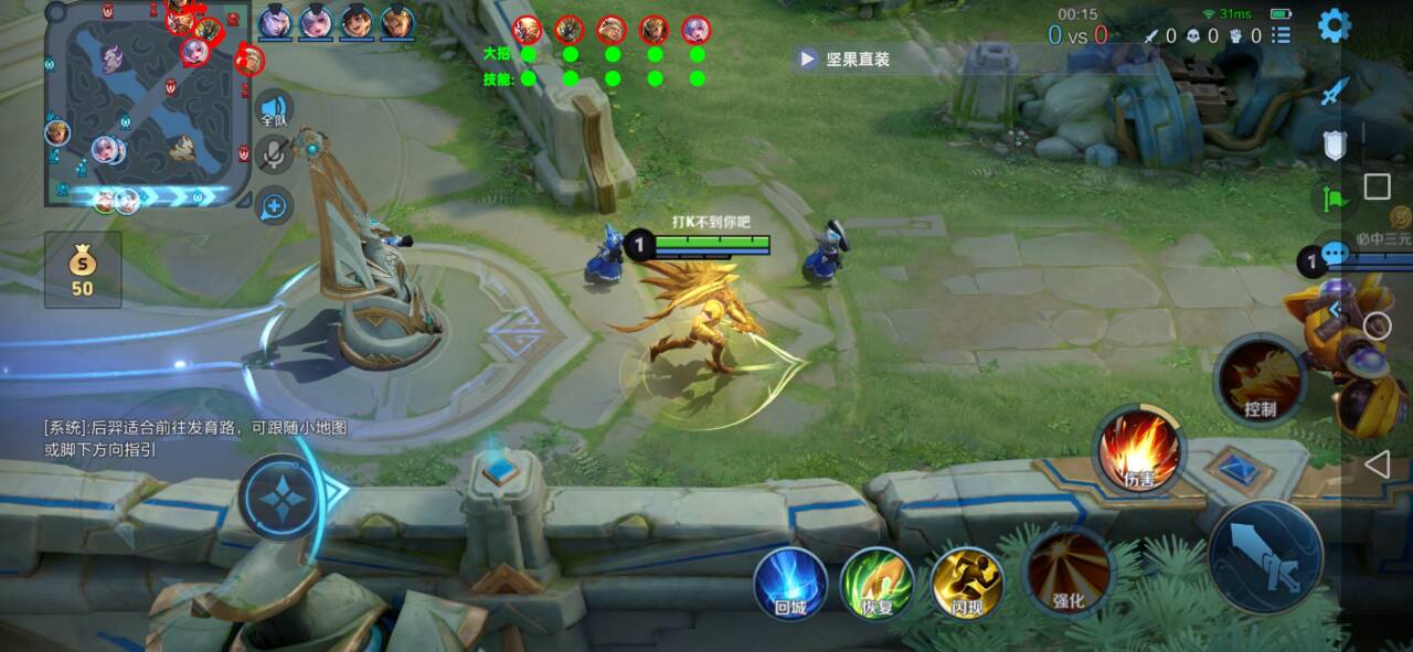 王者荣耀巅峰王者辅助科技