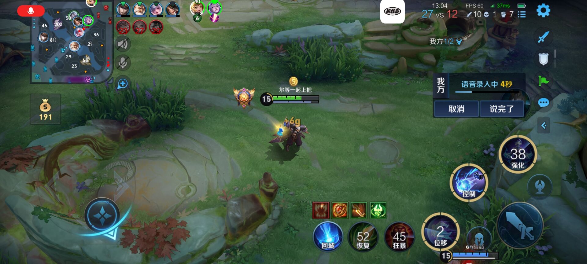 王者荣耀【迈凯轮】辅助