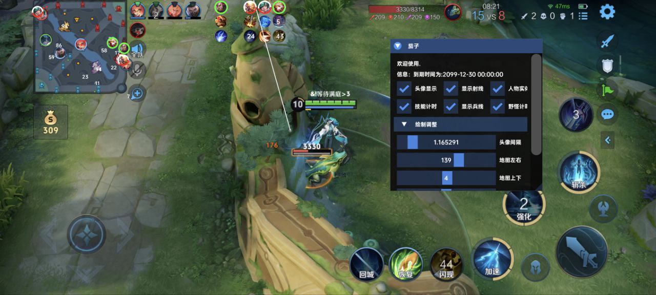 王者荣耀坚果内部外挂科技